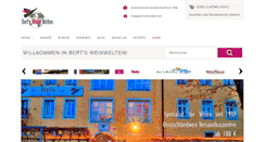 Desktop Screenshot of berts-weinwelten.com